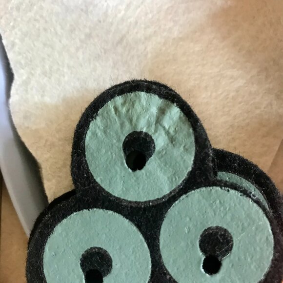 Melissa & Doug Felt Food Pizza Set with Toppings 40 Pieces Montessori Toy Used - Picture 4 of 6